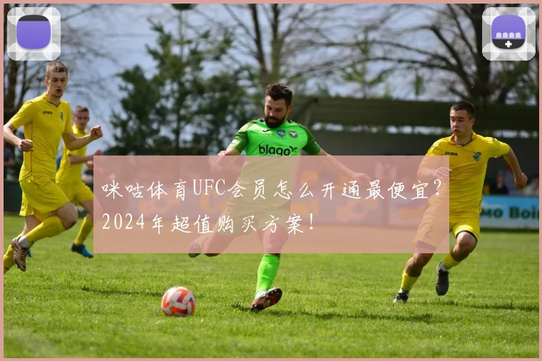 咪咕体育UFC会员怎么开通最便宜？2024年超值购买方案！