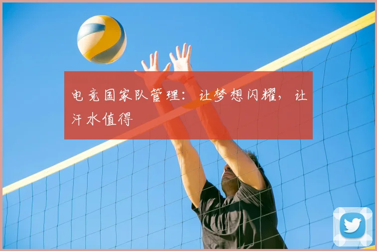 电竞国家队管理:让梦想闪耀,让汗水值得