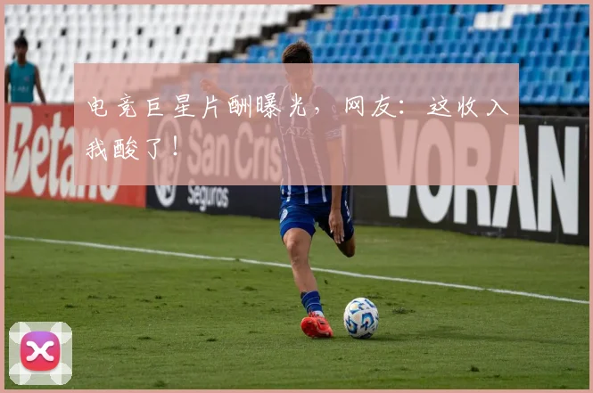 电竞巨星片酬曝光,网友:这收入我酸了!